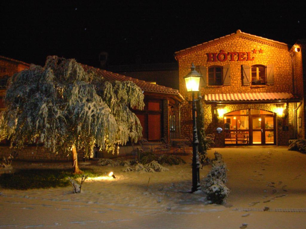 Logis Hotel Restaurant Le Mas De Mon Pere Saint-Jean-le-Centenier Exterior foto