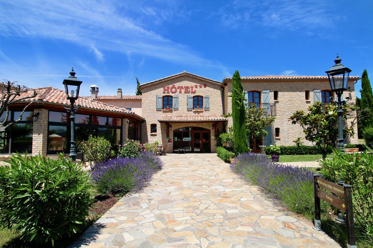Logis Hotel Restaurant Le Mas De Mon Pere Saint-Jean-le-Centenier Exterior foto